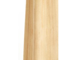 Light & Living Vloerlamp Navelli Mangohout, 125cm - Naturel (excl. kap)