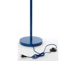 Light & Living - vloerlamp - Washington - blauw - metaal - losse armatuur - E27 - 1713480