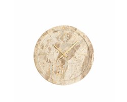 Light & Living Wandklok Sistelo - Taupe - Ø48x48cm - Wandklok Modern