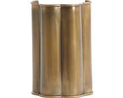 Light & Living - Wandlamp FRINGE - 13.5x9.5x20.5cm - Brons