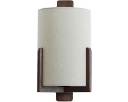 Light & Living Wandlamp Litto - Donkerbruin - 22x18x36cm - Binnen Modern