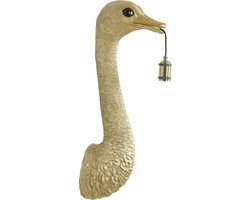 Light & Living Wandlamp Ostrich - Goud - 25x19x72cm - Binnen Modern