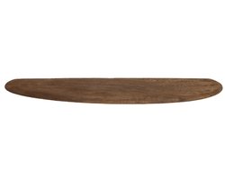 Light & Living Wandplank Ginosu - Donkerbruin - 49x15x3cm - Modern