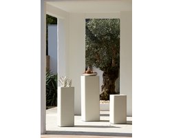 Light & Living - Zuil ALURIO - Ø30.5x60cm - Wit