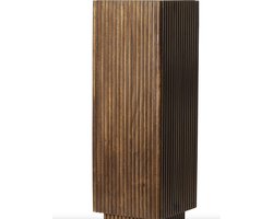 Light & Living - Zuil GATURA - Ø35x100cm - Bruin