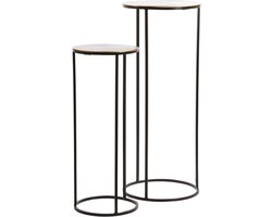 Light & Living - Zuil PRIMO - Ø41x101cm - Brons - Set van 2