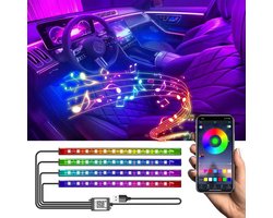 Light UP Auto ledstrip verlichting - sfeerverlichting met app bediening - RGB