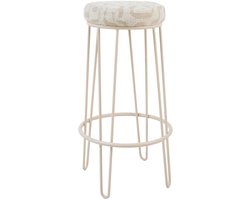 Light&living Barkruk Ø41x73 cm ALICE beige+zand+crème - set van 2
