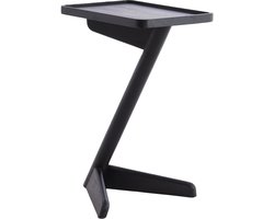 Light&living Bijzettafel 45x42x63 cm QIANO mango hout mat zwart