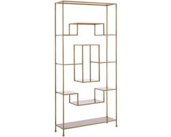 Light&living Kast open 100x30x205 cm REZINA antiek brons