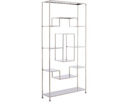 Light&living Kast open 100x30x205 cm REZINA nikkel