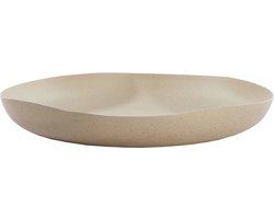 Light&living Schaal 44x43,5x7 cm ANZIO zand+licht bruin gespikkeld