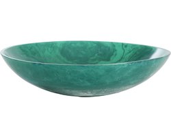 Light&living Schaal Ø34x7,5 cm BINANGA petrol+emerald