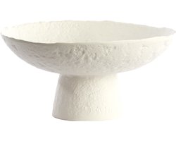 Light&living Schaal op voet Ø31x15,5 cm OTA crème