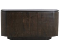 Light&living Side table 160x43x80 cm RYMA hout chocolade bruin