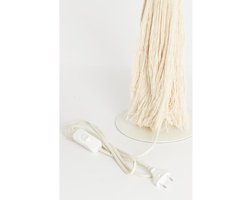 Light&living Tafellamp Ø31x70 cm ESPINO crème+naturel