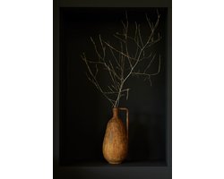 Light&living Vaas deco 17x16,5x35 cm OSTRA roest