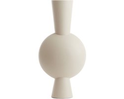 Light&living Vaas deco 31x20x60 cm KAVANDU crème