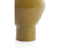 Light&living Vaas deco Ø29x41 cm VASORA keramiek glanzend olijf groen