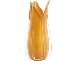 Light&living Vaas Ø18,5x39 cm EVINA glas karamel