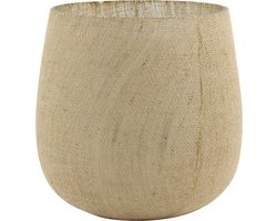 Light&living Windlicht Ø25x25 cm SISCO jute naturel