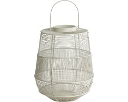 Light&living Windlicht Ø27x33 cm MOTIJO crème