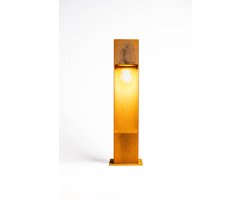 LightLux - Staande Tuinverlichting 50cm - Cortenstaal - 230V