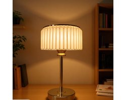 Lightning Modern Led Tafellamp - Acrylic Double-Layer - Aanraaklamp - Dimbaar - USB-oplaadbaar - Slaapkamer - Woonkamer - Restaurant
