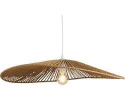 Lighto | Hanglamp Rotan Naturel Ø63 cm - Plafondlamp - Japandi Lamp - Eetkamer - Slaapkamer - Woonkamer - Luxa
