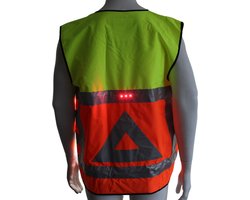 Lightvest - Hardloopvest met Led - Hardlopen - Veiligheidshesje - Verlicht - hardloopvest