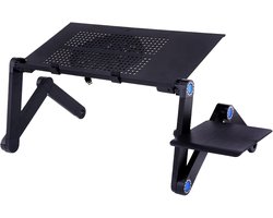 Lightweight Bed Desk Tray, Foldable Bed Table with Anti-Slip Design, Portable Laptop Stand with Pad, for Home, Offices, Writing, Sofa, Couch, Floor, Perfect Gift