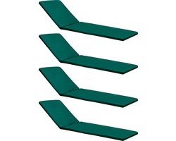 Ligstoel kussen Pad - Zonnebed Kussen voor Tuin - Ligbedkussen voor TuinMeubelen - Houten/Plastic Zonnebank Kussens