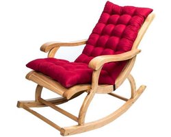 Ligstoel kussens - Dik gewatteerd zitkussen voor schommelstoel - Antislip - Tuinstoel accessoire