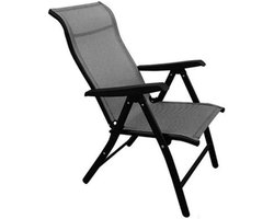 Ligstoel, Opvouwbare en Verstelbare Fauteuil, Zero Gravity Chair Sun Lounger Vouwen Liggend met Hoofdsteun Geschikt voor Tuinterrassen, Balkons, Dineetjes, Lunchpauzes