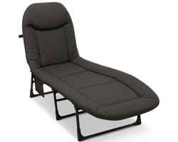 Ligstoel Tuin - Verstelbare Tuinstoel Opvouwbaar - Ligbed met 5 Standen - Ergonomische Hoofdsteun - 150 kg