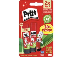 Lijmstift pritt stick original 2x 11gr promo