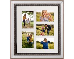 Lijst voor 5 foto's DALABA Zilver
