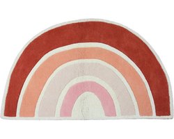 Lilipinso Vloerkleed Orange Rainbow | 120 x 70 cm (dikte: 1,5 cm) | Kinderkamer | Babykamer | Baby | Kinderen