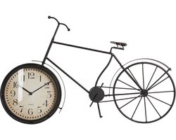 LILLO - Klok - Zwart - Aluminium