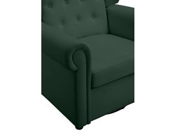 Lillyse-Schommelstoel - Draaibaar - Groen