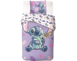 Lilo & Stitch Dekbedovertrek - 140 x 200 cm - Katoen - Paars