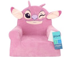 Lilo & Stitch Pluche stoel - 3D - Angel - Voor de kinderkamer - Roze