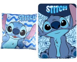 Lilo & Stitch slaapkamerset; kussen en fleece deken