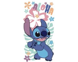 Lilo & Stitch Strandlaken - 140 x 70 cm. - Disney handdoek - sneldrogend