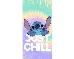 Lilo & Stitch Strandlaken - sneldrogend - Disney badhanddoek - 140 x 70 cm.