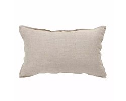 Lime-Light BV Boho Living – Sierkussen Linnen Naturel 30×50 cm – Zacht & Decoratief – Voor Bank of Bed Lime-Light BV – Linnen Kussen 30×50 cm – Naturel Boho Stijl – Comfortabel & Stijlvol Lime-Light BV – Bankkussen Linnen Naturel – Boho Design
