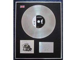 Limited Edition Platinum LP Disc met CD Muziekalbum Wanddecoratie