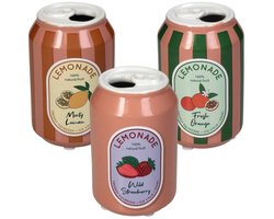 Limonade blikjes vaas (set3) - Kersten