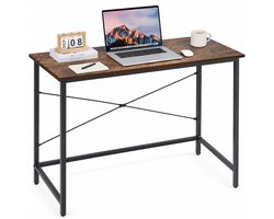 Lina® Bureau - Computertafel - Bureautafel - Computerbureau - Vintage Hoekbureau -100x45x75cm