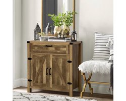 Lina® Dressoir Industrieel Bruin - Dressoir Kasten - Opbergkast - Kast